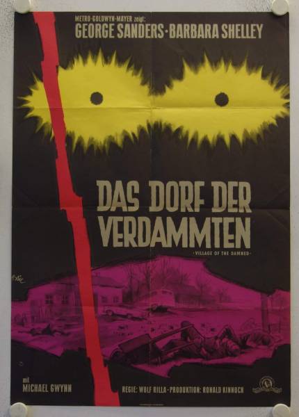 Village of the Damned original release german movie poster